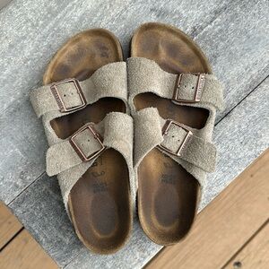 Suede Birkenstock Sandals